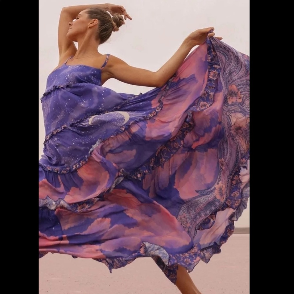 NWT Spell Luna Maxi Dress